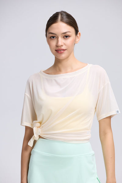 Mesh Slit Tee