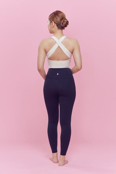 Square Cross Back Bra Top