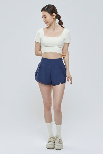 Mesh Layered Shorts