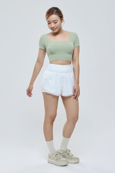 Mesh Layered Shorts