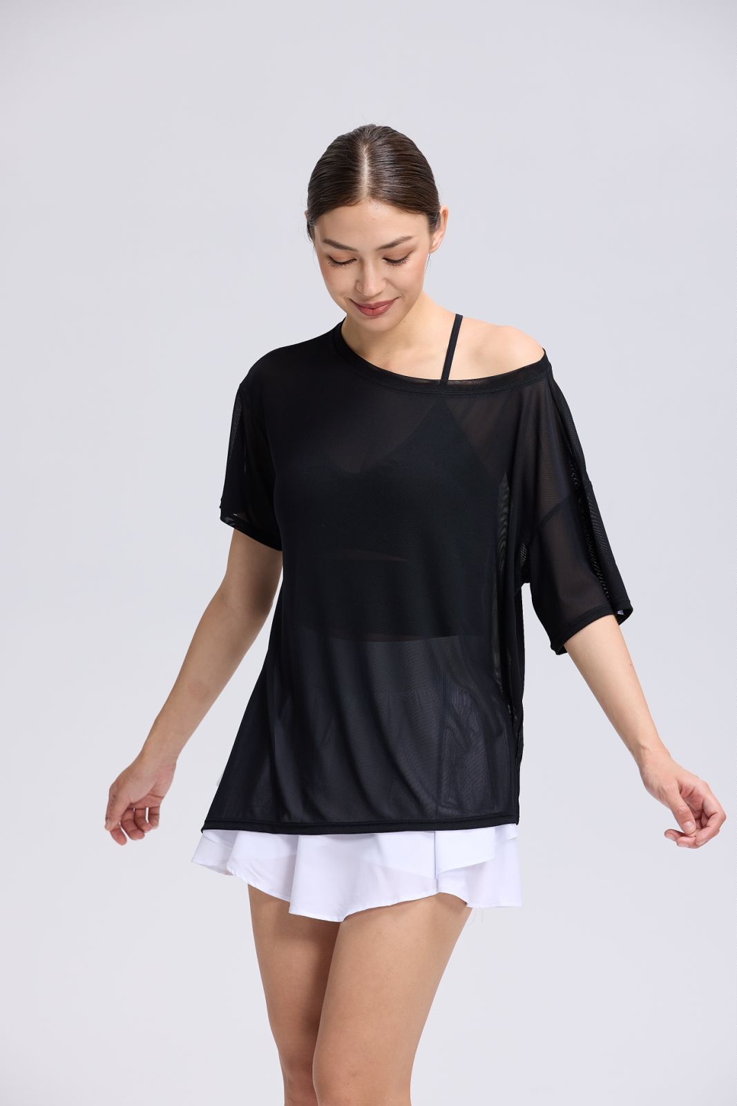 Mesh Slit Tee