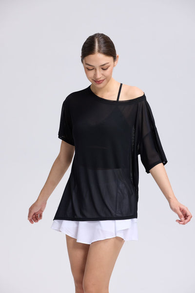 Mesh Slit Tee