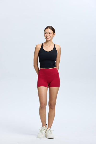 Slim Cut Mini Shorts
