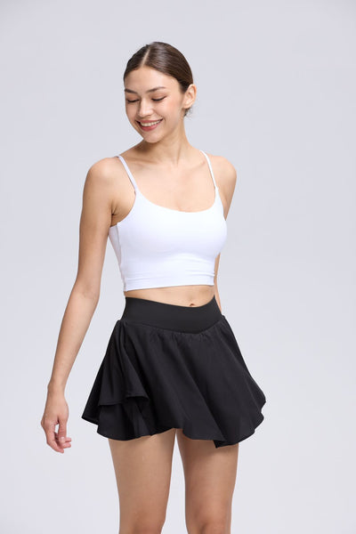 Back Twist Sleeveless Bra Top