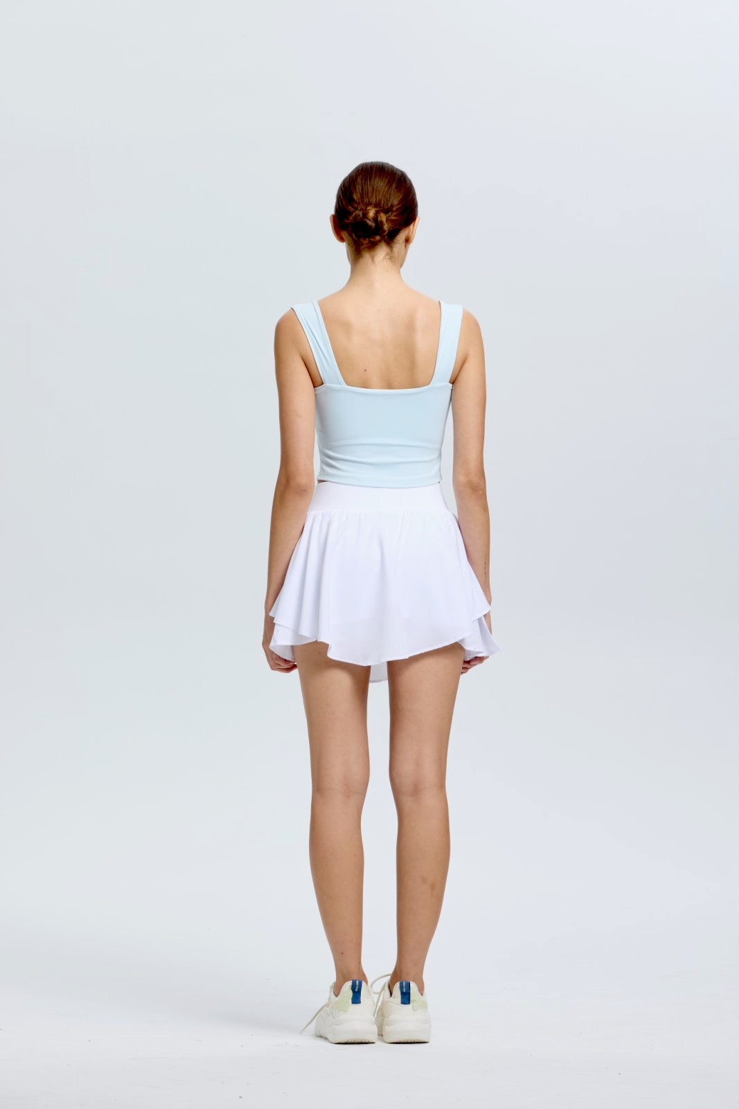 Drawstring U Tank Top