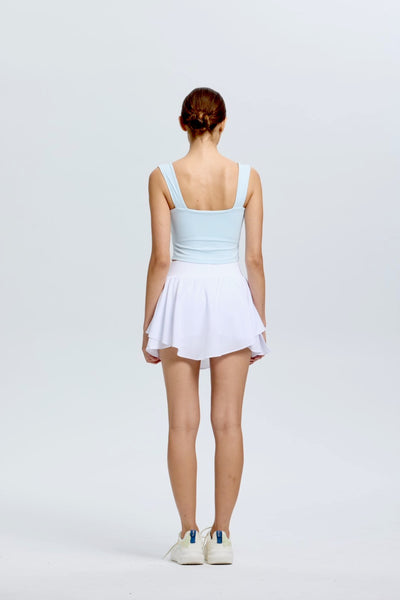 Drawstring U Tank Top