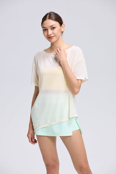 Mesh Slit Tee