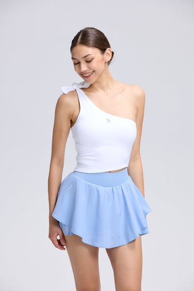 Ribbon One Shoulder Top