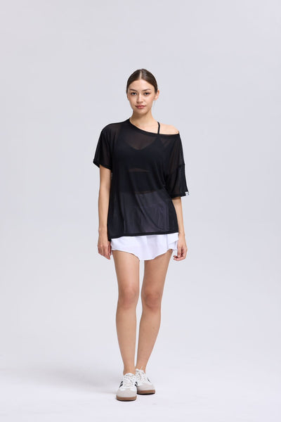 Mesh Slit Tee