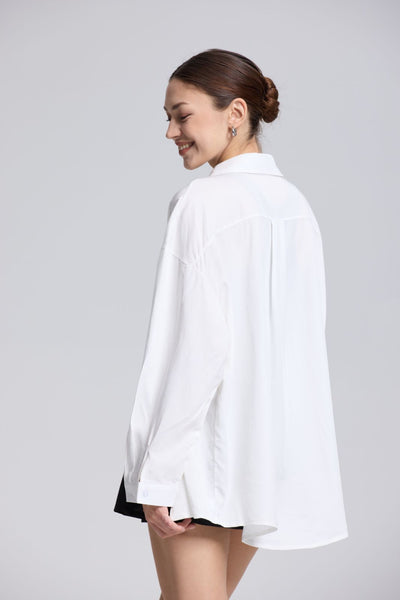 Causal White Shirt
