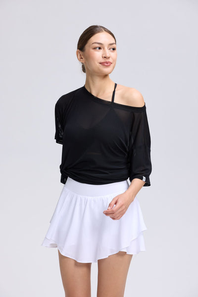 Mesh Slit Tee