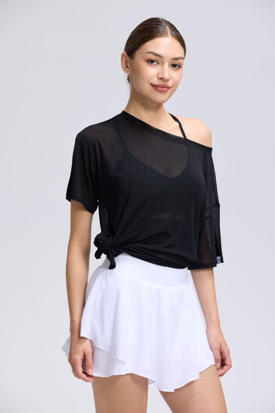 Mesh Slit Tee