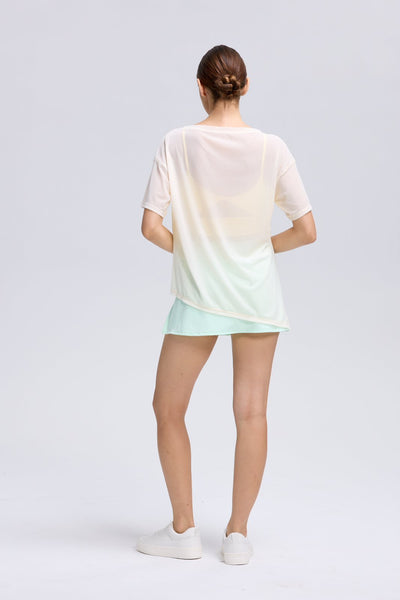Mesh Slit Tee