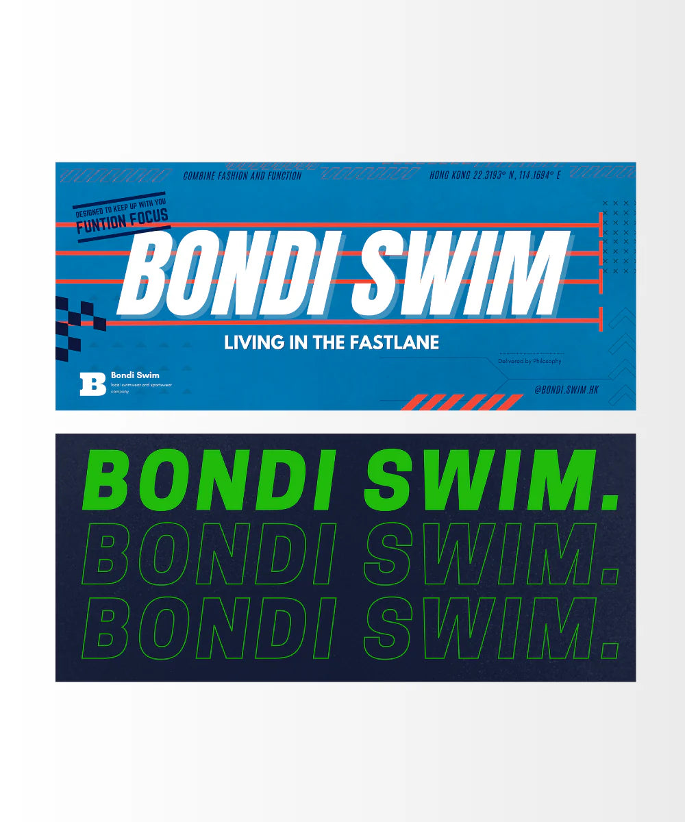 Bondi Swim｜Double-sided Quick-dry Towel（Small）