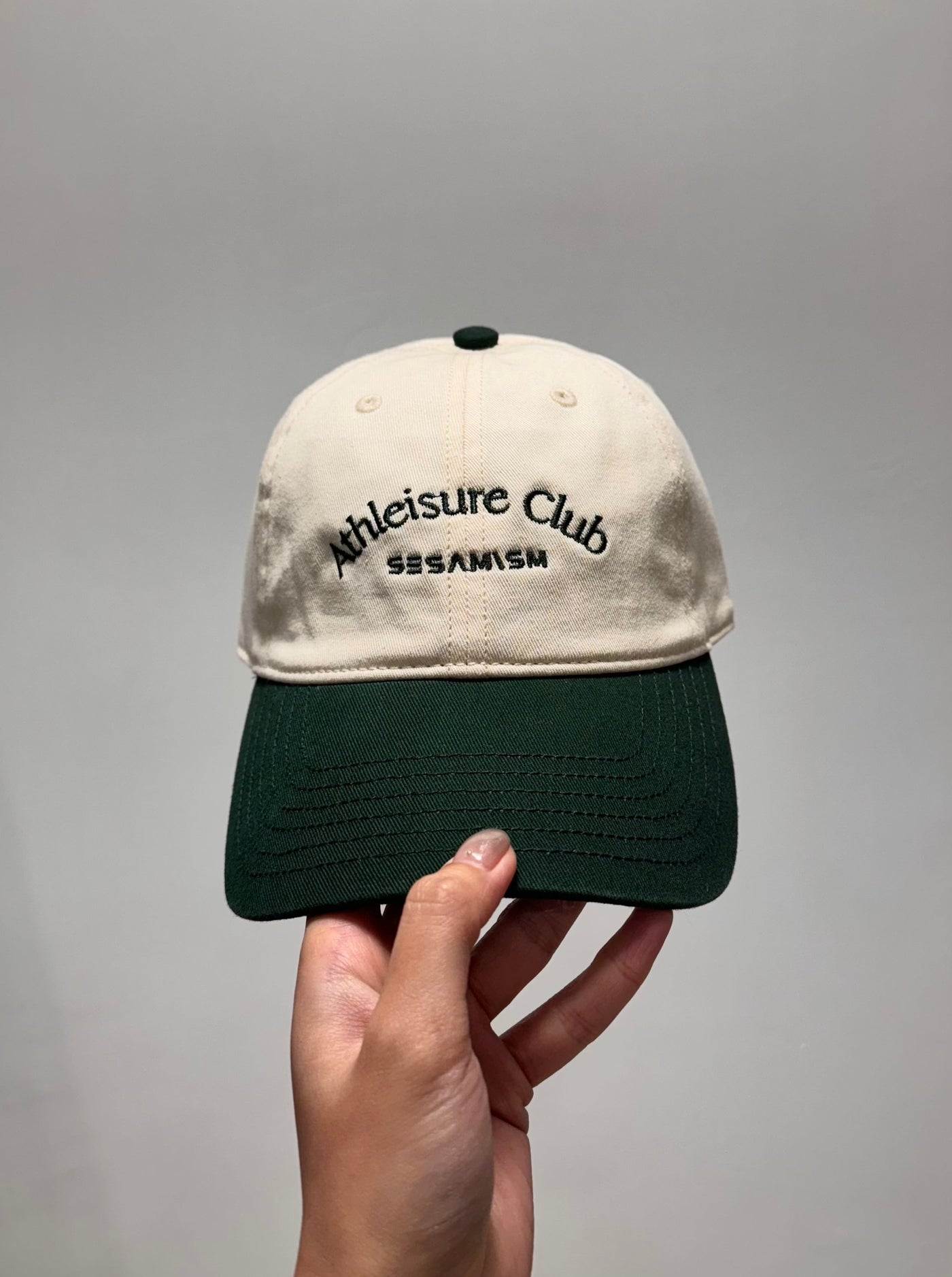 Athleisure Club Two-tone Cap