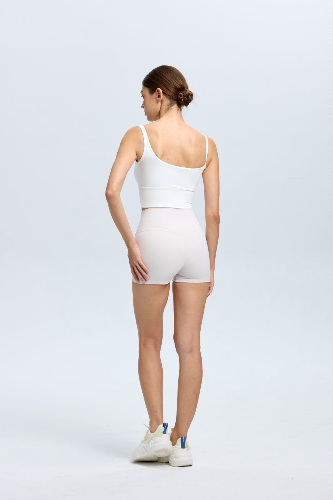 Shirring Mini Shorts