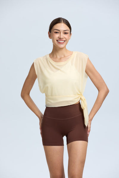 Mesh Strap Tank Top
