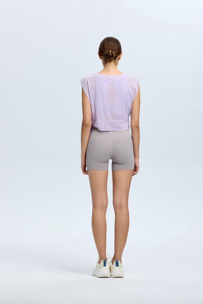Slim Cut Mini Shorts