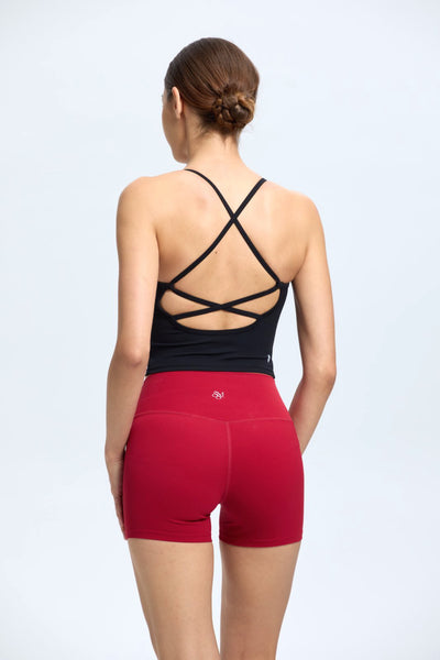 Slim Cut Mini Shorts