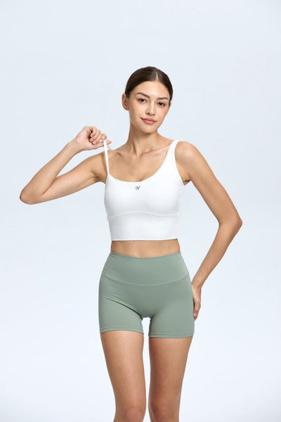 Slim Cut Mini Shorts