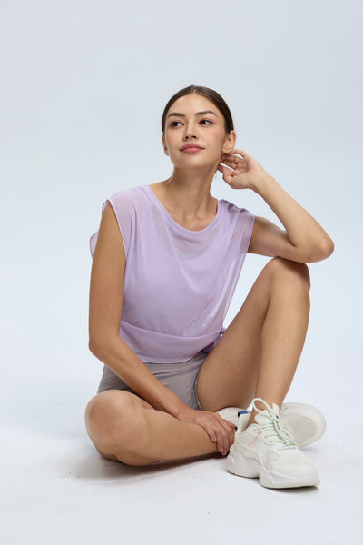 Mesh Strap Tank Top