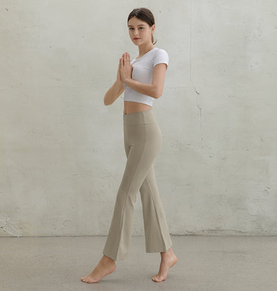 Overlap Bootcut Leggings