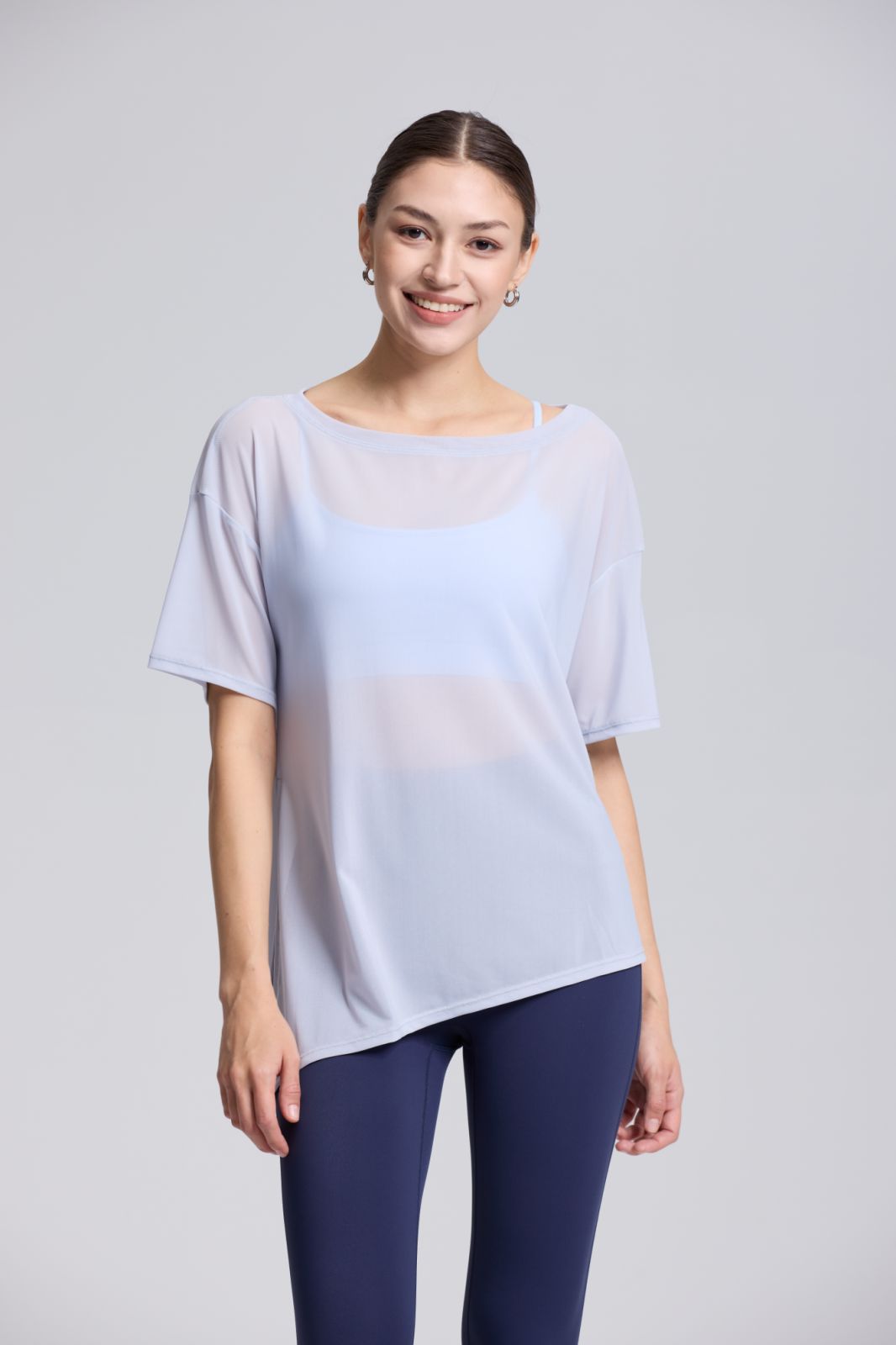Mesh Slit Tee