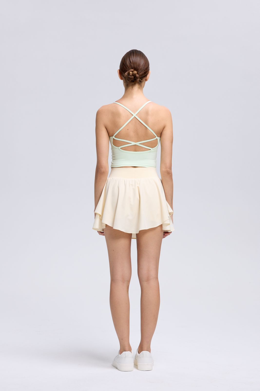 Diamond Strappy Sleeveless Bra Top