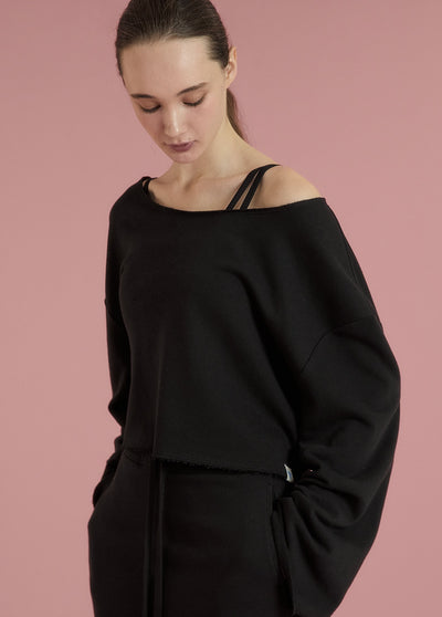 Soft Sweat Crop Coverup