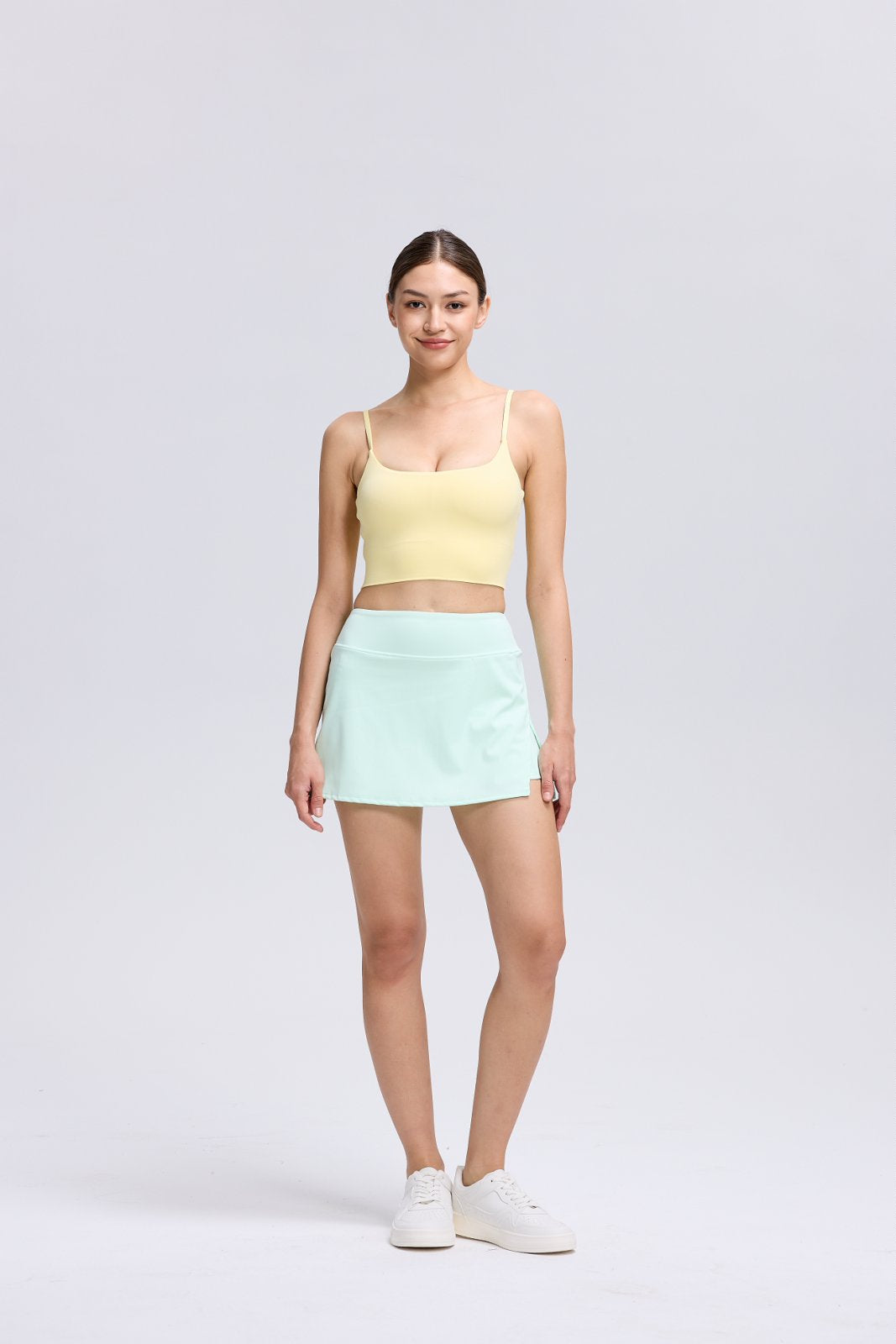Back Twist Sleeveless Bra Top