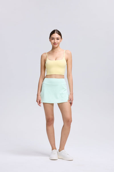 Back Twist Sleeveless Bra Top
