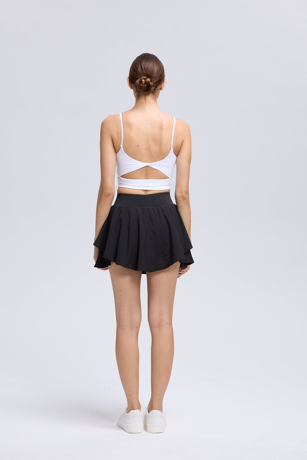 Back Twist Sleeveless Bra Top