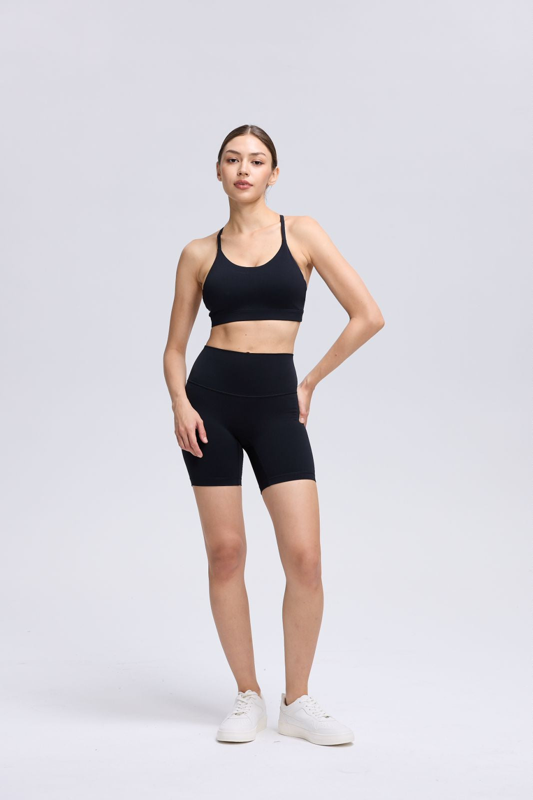 Slim Cut Biker Shorts