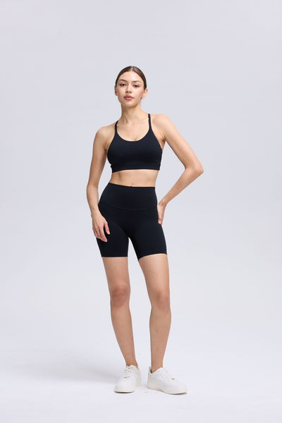 Slim Cut Biker Shorts