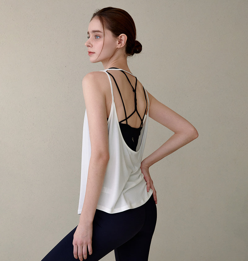 Modal Backsplit Sleeveless