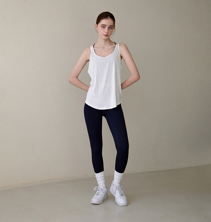 Modal Backsplit Sleeveless