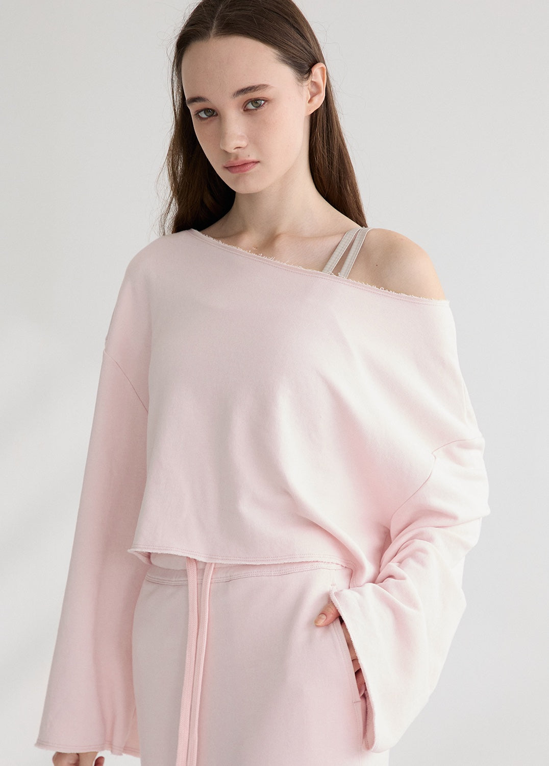 Soft Sweat Crop Coverup