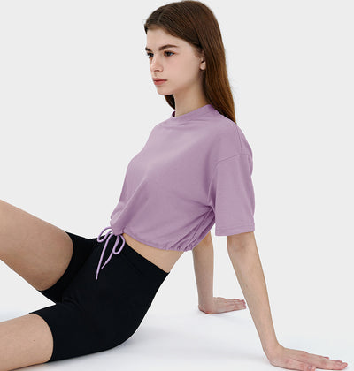 Eunice Crop String Short Sleeve