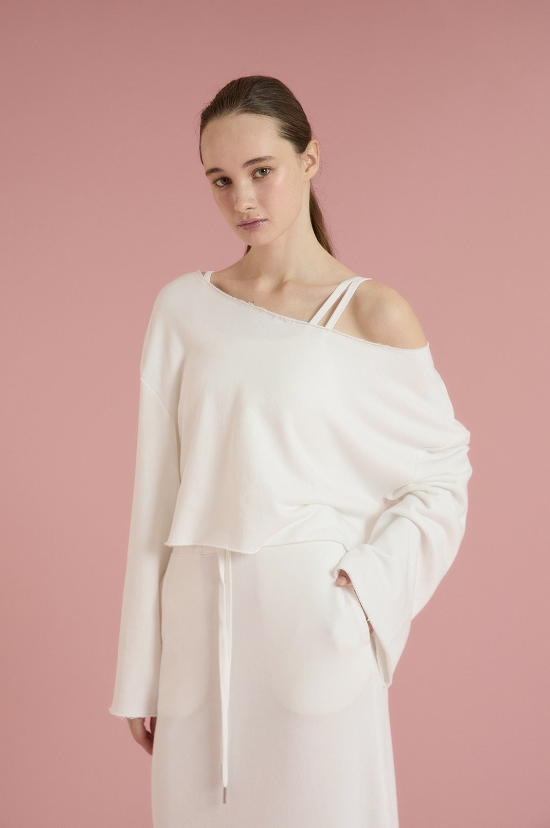 Soft Sweat Crop Coverup