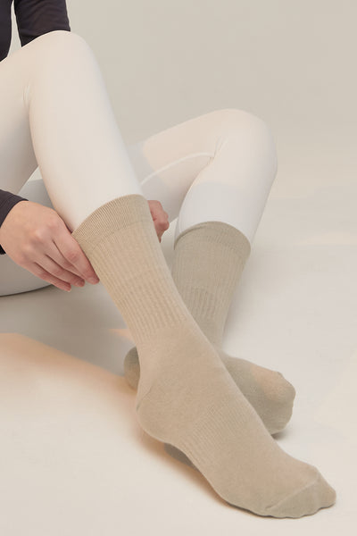 $99三對｜Cotton Crop Socks