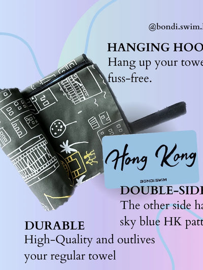 Bondi Swim | Two-sided Hong Kong Doddle Beach Towel