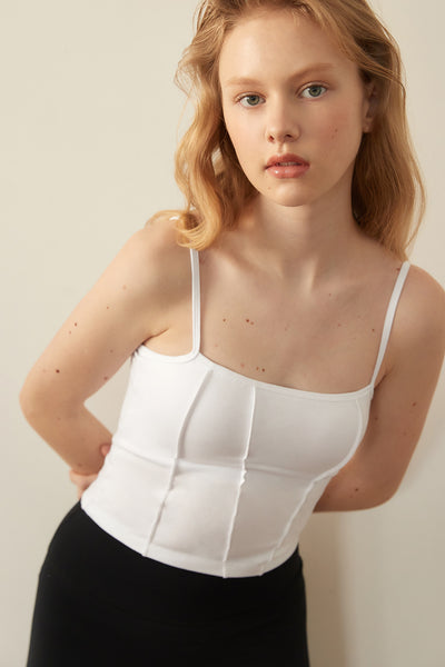 Facade Crop Top